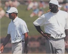 MICHAEL  JORDAN  -  TIGER  WOODS  -  8  X  10   GLOSSY  SIGNED  PHOTO  REPRINT
