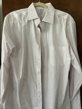 Brooks Brothers Men  s Dress Shirt 100 Cotton Large 16 35