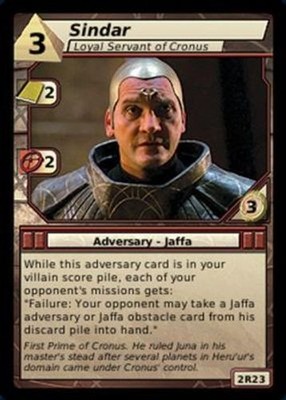 Sindar, Loyal Servant of Cronus - System Lords - Stargate TCG
