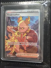 Pokemon Firebreather #119/094 Full Art Trainer  Holofoil Phantasmal Flames