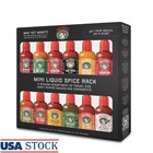12 Pack Travel Size Hot Sauces Variety Collection Perfect Gift Spice Lovers New