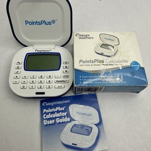 Weight Watchers Points Plus Calculator Daily Weekly Tracker, WORKS! Blue, NIB!