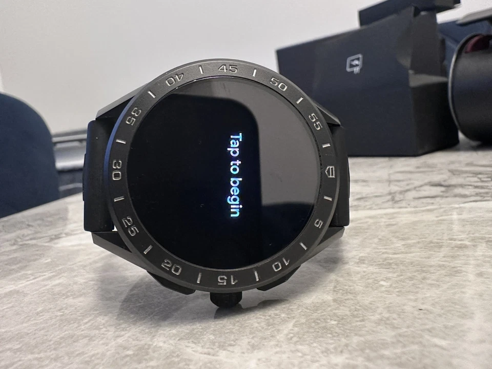 Часы Tag Heuer Connected E3 45 мм черный титан SBG8A80. - Изображение 2 из 4