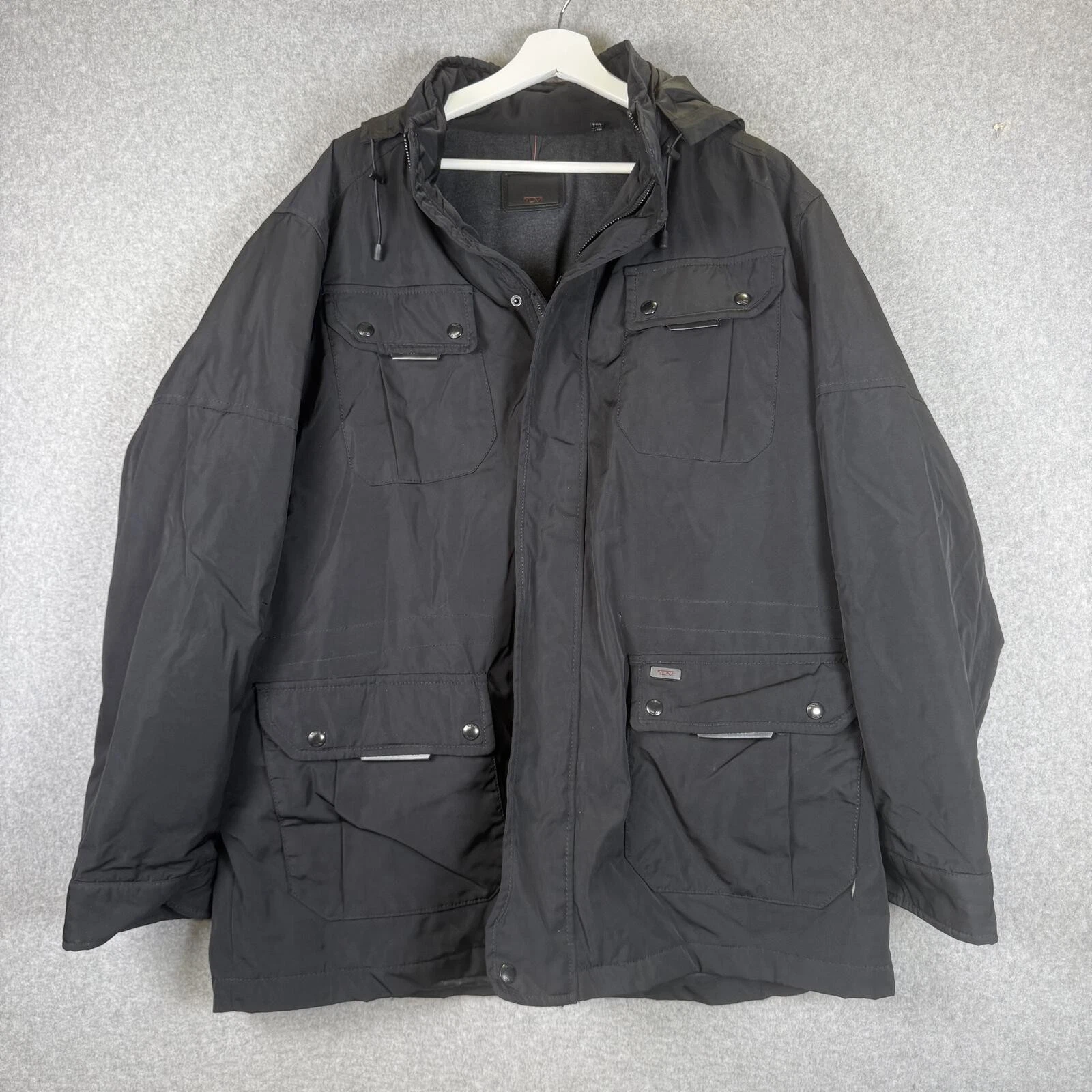 TUMI Men’s Thermore Insulated Field Jacket Hooded Size 2XL Spring Outdoor
