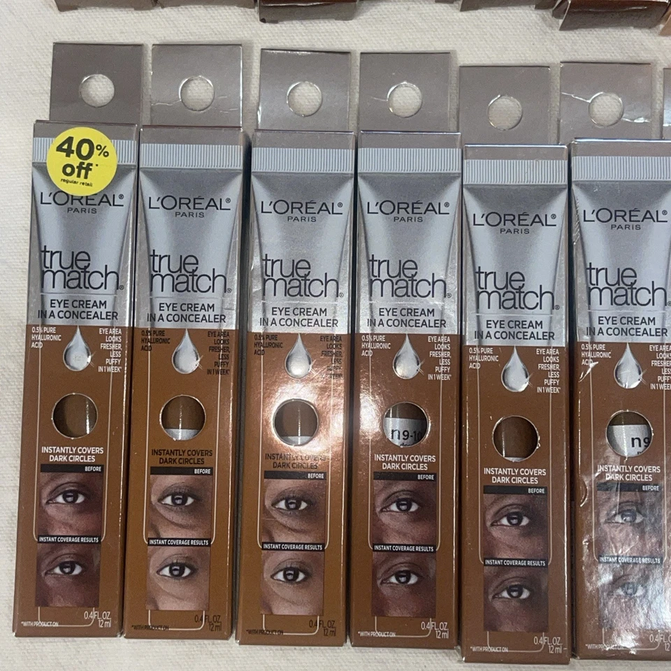 Lot Of (20) L’oreal True Match Eye Cream In A Concealer New In Box - $200 Retail - Image 4 of 4