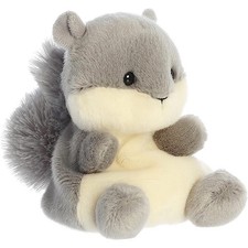 Aurora World Plush - Palm Pals -GUS GREY SQUIRREL 5 inch 1st Version Tag New