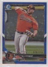 2018 Bowman Chrome Prospects Blue Refractor 20/150 DJ Stewart #BCP106 0m8