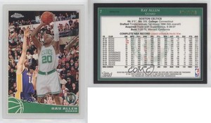 2009-10 Topps Chrome Refractor /500 Ray Allen #7 HOF