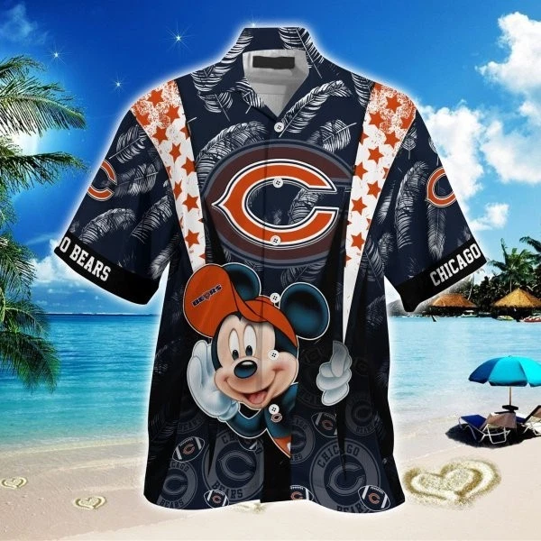 Chicago Football Team Bearss Hawaiian Shirt