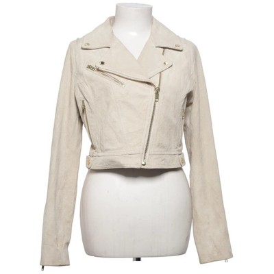Rockandblue, Bikerjacke, Damen, Größe: 40, Beige, Einfarbig #TDa