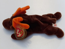 Ty Beanie Babies Chocolate the Moose Retired 1993 Good condition with tags