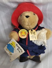 Paddington Bear W/ Bath Robe, Slippers, Red Hat 9" Eden Gift