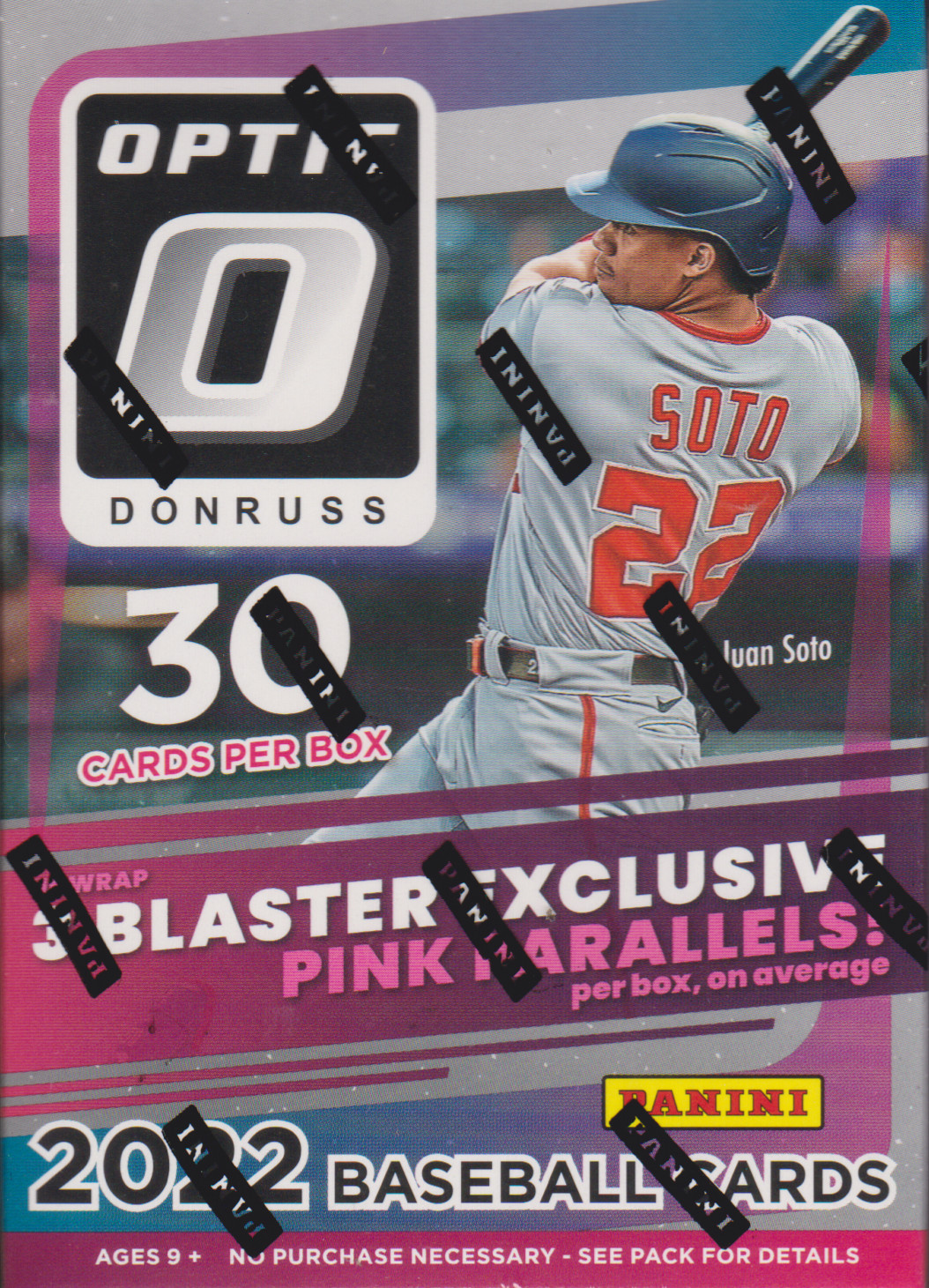 Blaster Box Baseball Cards 2022 Panini Donruss trading card — raw and PSA graded price guide