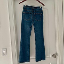 Pilcro Anthropologie Dark Denim Flare Jeans size 26