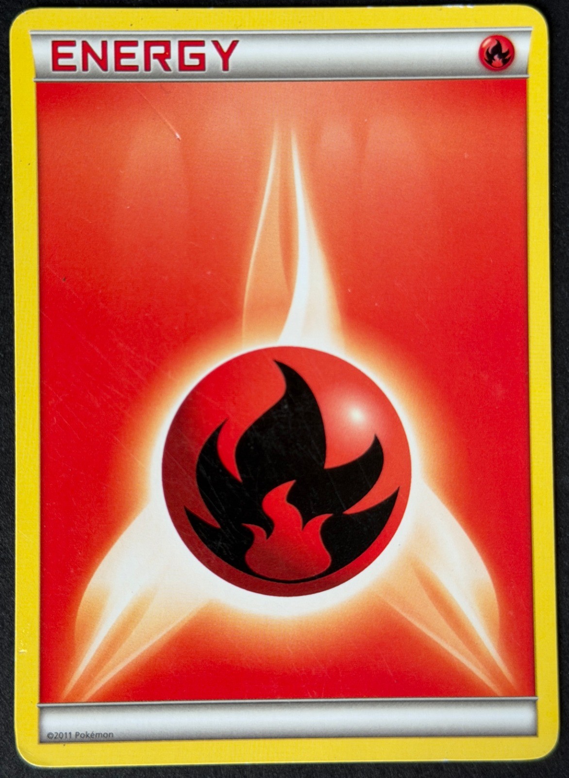 Fire Energy (2011 Unnumbered) Promo League & Championship Cards LP
