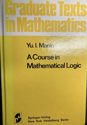 Manin - A Course in Mathematical Logic (1st edition)