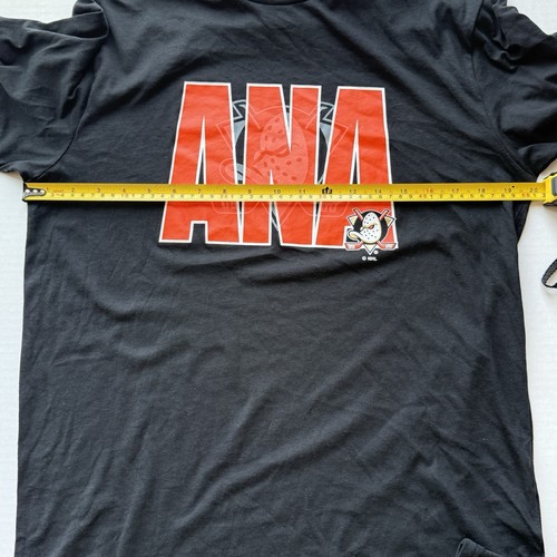 Anaheim Ducks Mediana 38-40 Camiseta Camiseta Negra NHL Nueva - Imagen 4 de 9