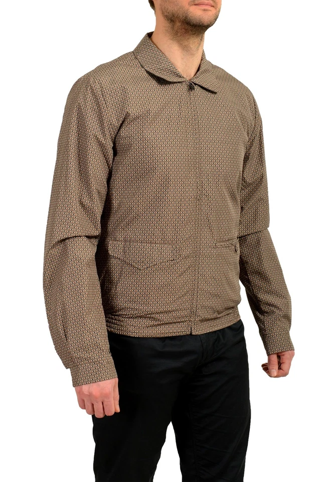 Chaqueta cortavientos reversible con estampado geométrico Dolce & Gabbana para hombre US M IT 50 Foto 2 de 4