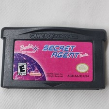 Barbie Secret Agent Barbie Nintendo Game Boy Advance GBA Authentic Tested