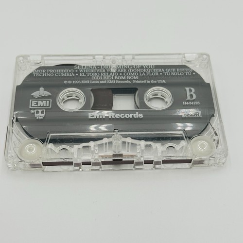 SELENA / Dreaming Of You /1995 Cassette Tape Quintanilla Cassette Tape - Foto 2 di 8