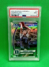 2024-25 Bowman University Chrome - Cooper Flagg #16 Refractor (RC)