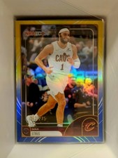 2025-26 NBA Hoops Max Strus Yellow Blue Border /275 Cleveland Cavaliers Cavs 27