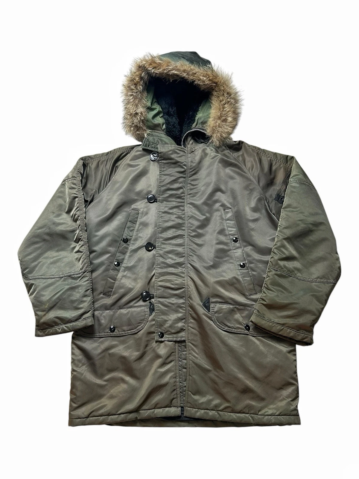 Vintage Spiewak Golden Fleece Parka Extreme Cold Weather N3B Style 1N3BFC Sz 38 - product detail image 1