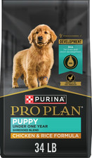 Purina Pro Plan Pro Plan Puppy Chicken  Rice Formula Dry Dog Food 34-lb bag