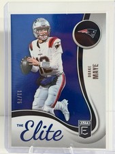 2025 Panini Donruss Elite The Elite Drake Maye Blue /75 #7 