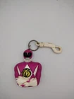 Vintage 1993 Power Rangers Saban Key Chain Coin Pouch Purse Pink Ranger