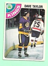 (1) DAVE TAYLOR 1978-79 O-PEE-CHEE # 353 KINGS ROOKIE EX/EX+ CARD (N5059). rookie card picture