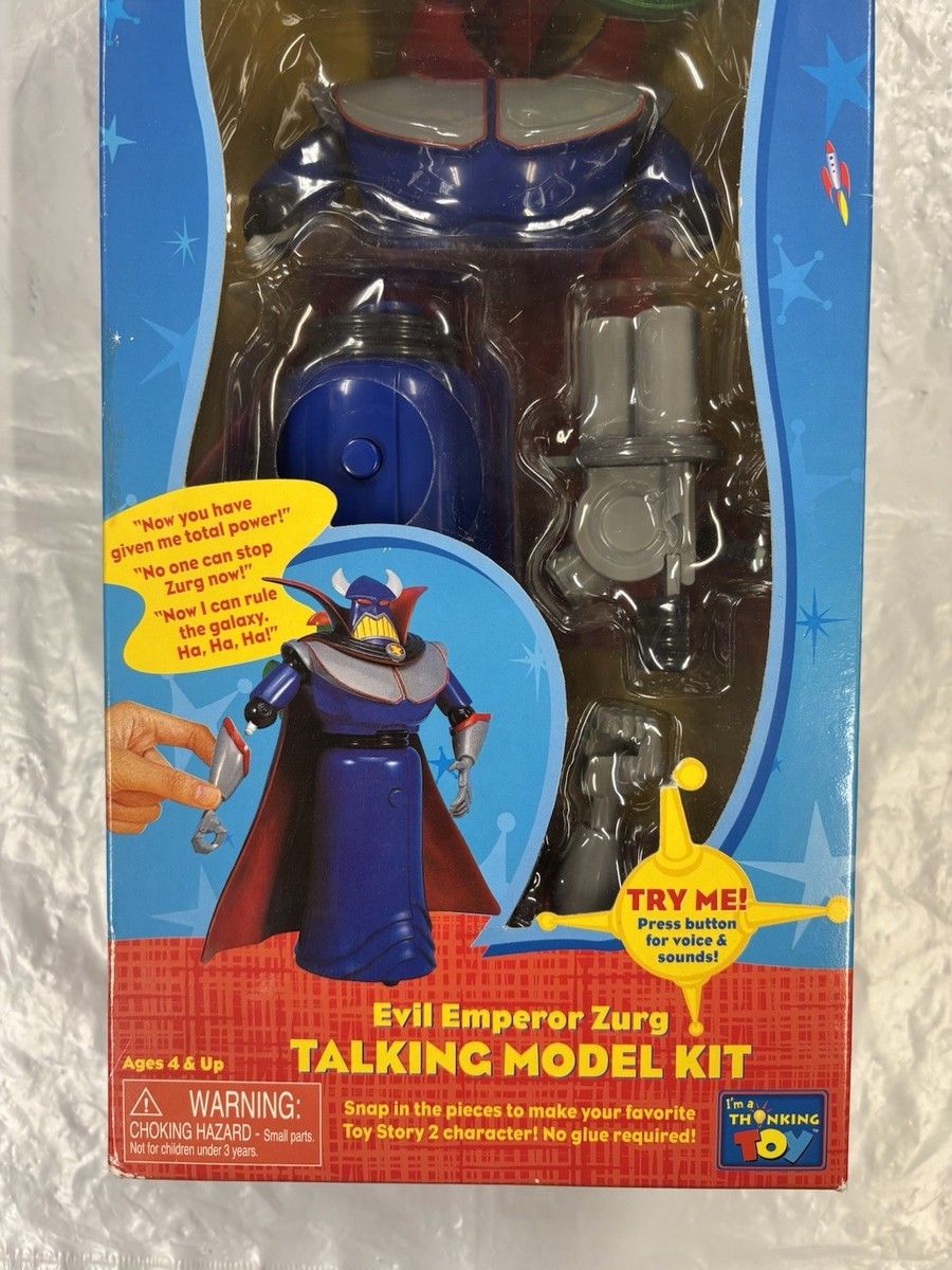 Disney Pixar Toy Story 2 Evil Emperor Zurg Talking Model Kit