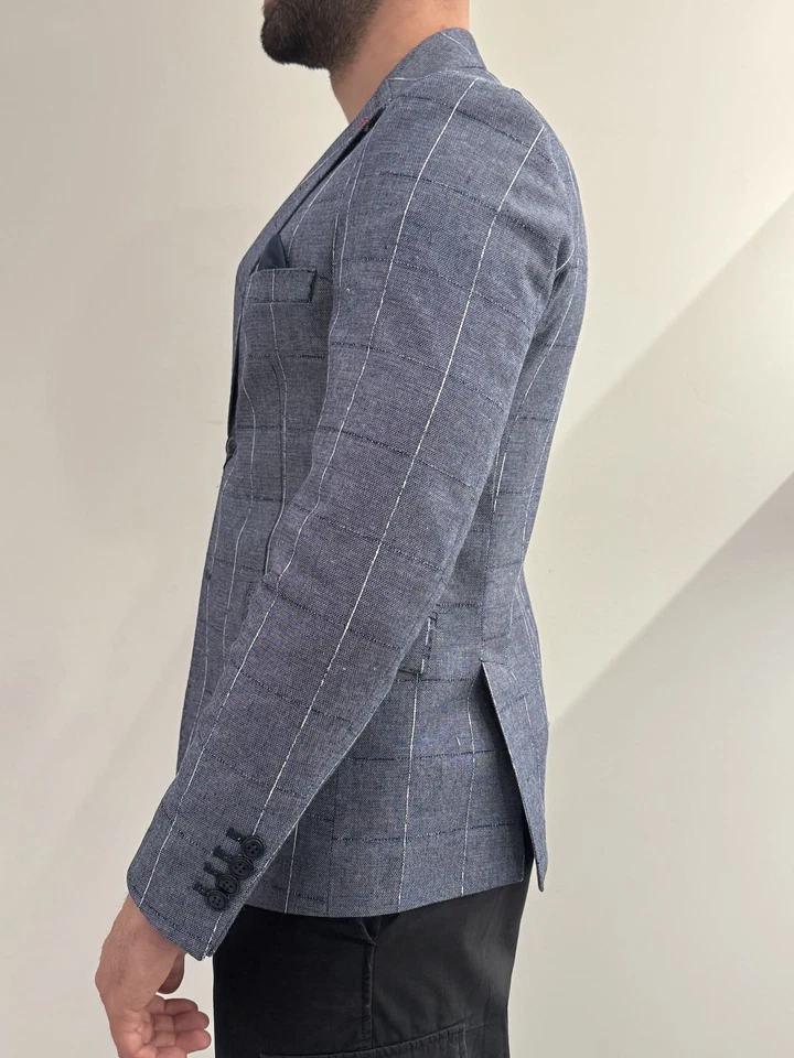 Giacca a quadri Alfio Jeans - Immagine 2 di 4