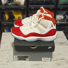 Jordan Air Jordan 11 Retro White/Red Mid Top Patent Leather Sneaker 6Y — photo 1