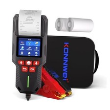 Car Battery Tester with Printer, 12V 24V Automotive Battery Load Tester 10