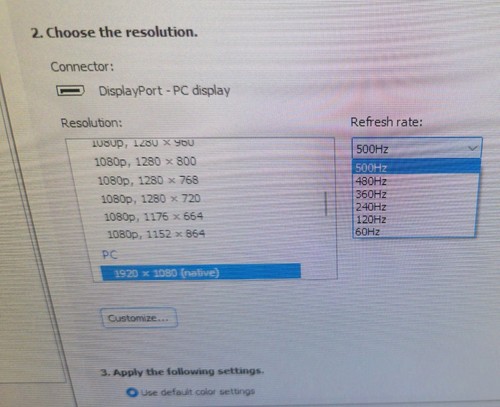 ASUS ROG Swift Pro 24" 1080p 540hz TN LCD Monitor PG248QP - Picture 5 of 5