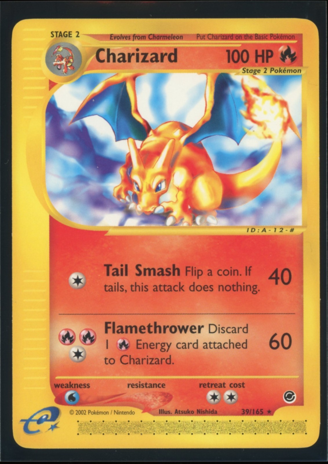 Pokemon EXPEDITION - #39/165 Charizard - Non Holo - ENG - Near Mint
