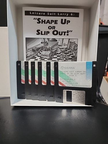 Leisure Suit Larry 6: Shape Up or Slip Out! Sierra PC 1993 - Picture 5 of 5