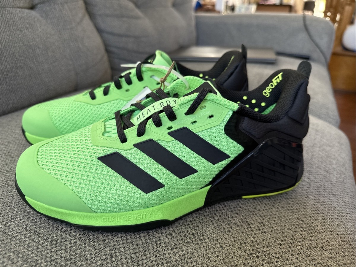 Adidas Gym Training DROPSET Strength Training Shoes in Lime