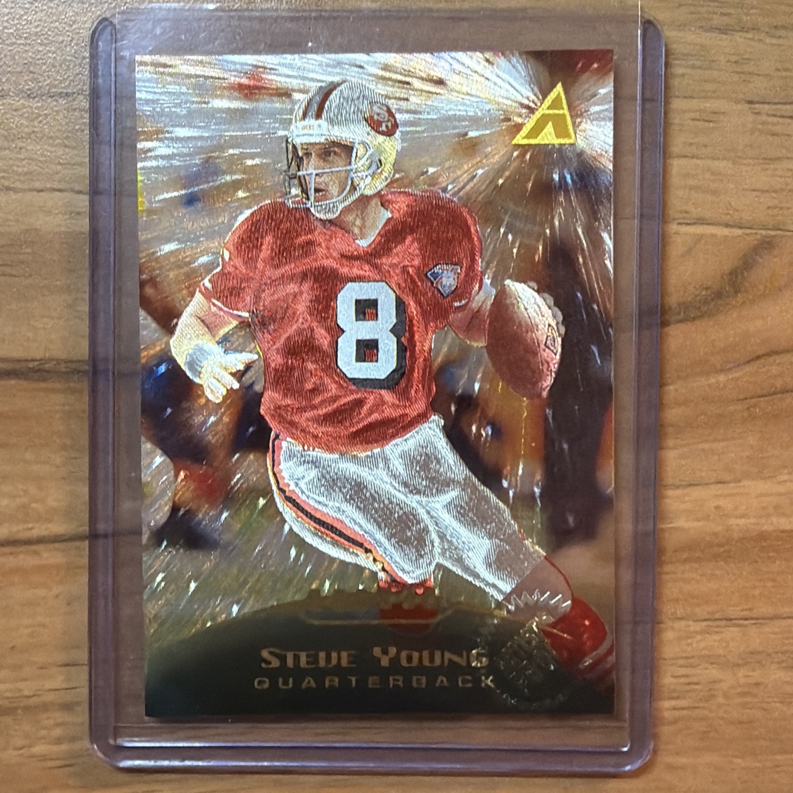 Steve Young 1995 Pinnacle Artist Proof Trophy Collection #62 49ers