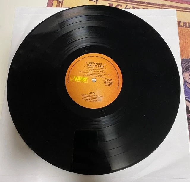 AC/DC - Dirty deeds done dirty cheap - LP reiusse