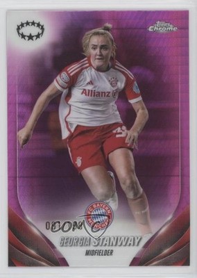 2023 Topps Chrome UEFA Women's Champions League 91/199 Georgia Stanway #27 5l1