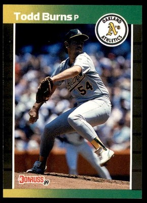 1989 Donruss #564 Todd Burns