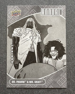 2023-24 Upper Deck DC Annual Cover Variant DR. PHARM & MR. GRAFT #35