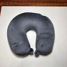 Memory Foam U Shaped Travel Sleep Pillow Neck Support Head Back Cushion Gray