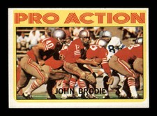 1972 Topps #124 John Brodie IA EXMT X2620083