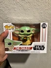 Star Wars Funko POP 378 The Child Baby Yoda Grogu with Cup Mandalorian