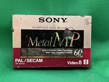 Sony Video 8 Metal MP PAL/SECAM P5-60MP Cassette Made In Japan Sealed