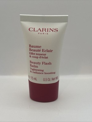 Clarins Paris Beauty Flash Balm Radiance Boosting & Tightening 0.5oz Travel NEW