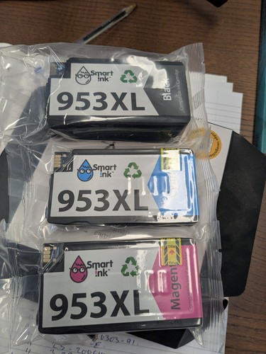Compatible Ink Cartridge Replacement for HP 953XL Magenta, Black, Cyan - 第 1/3 張圖片